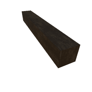 Sharp Wooden Pillar {3} 0.75M 3_1